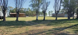 Casco del establecimiento rural en Algarrobo Villarino Buenos Aires. 